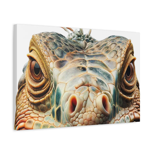 Spirit Animal Canvas Print - The Iguana